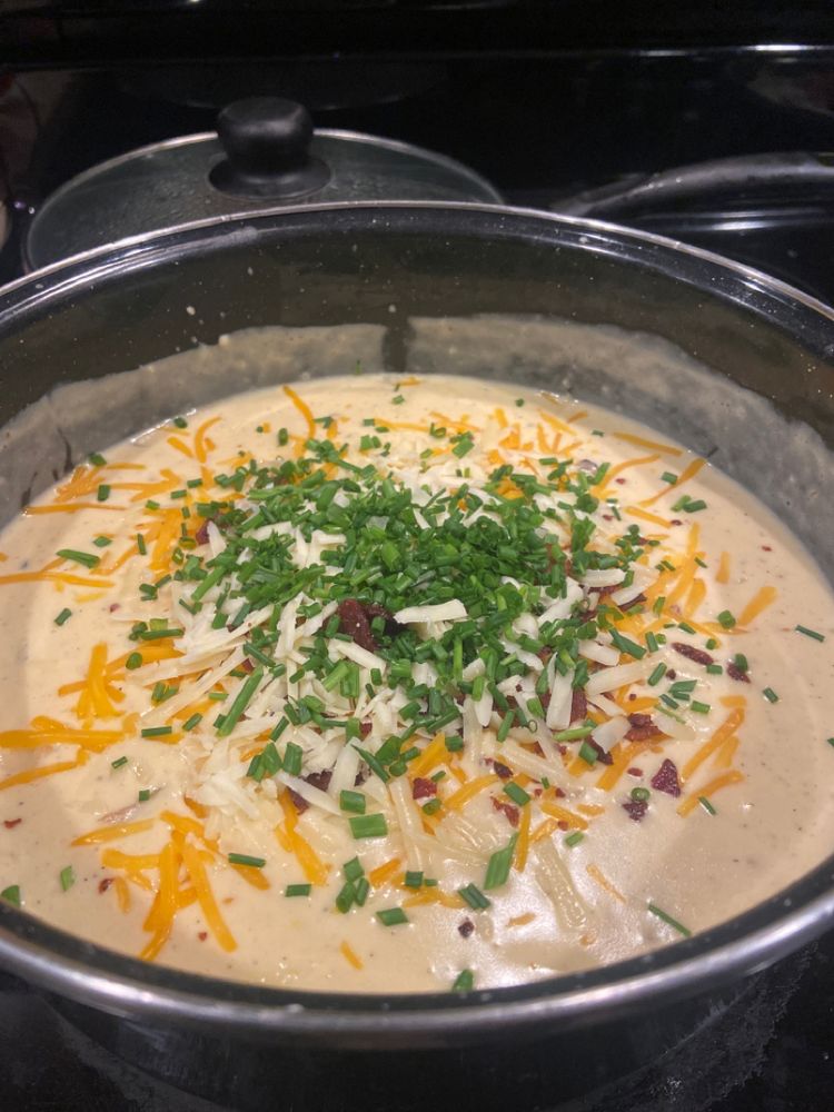 LOADED BAKED POTATO SOUP