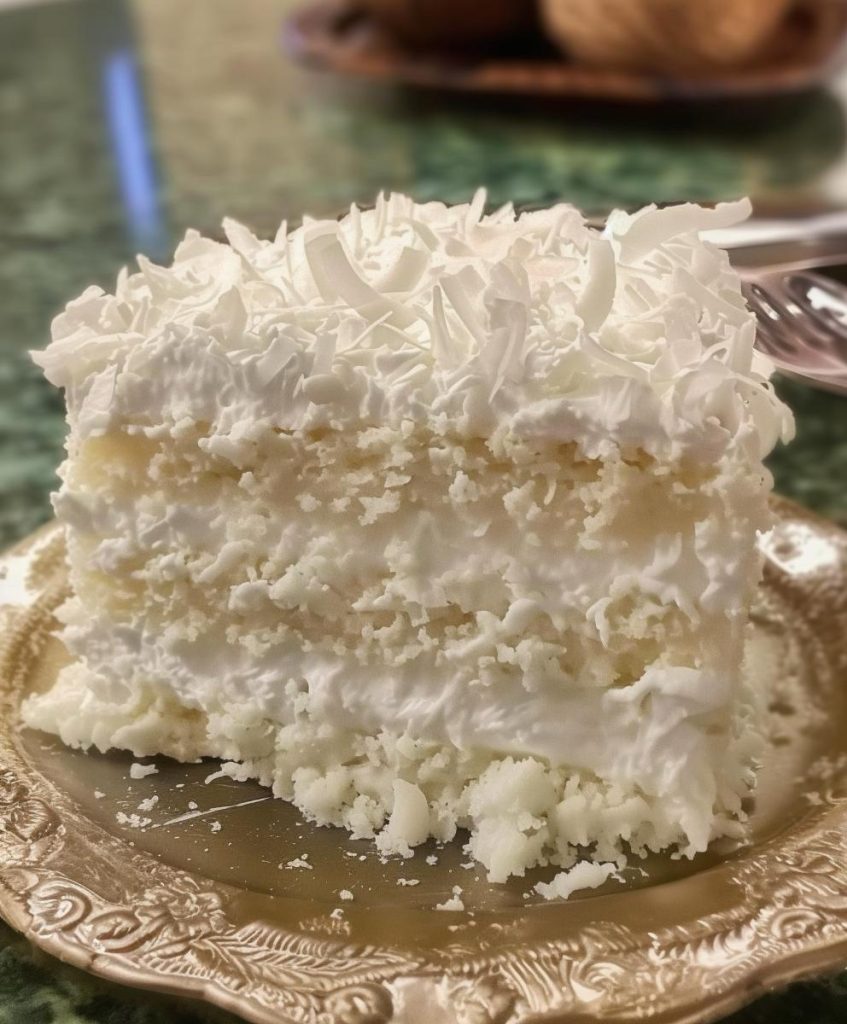 Coconut Poke Cake