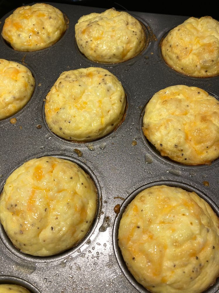 Ham and Cheese Egg Muffins
