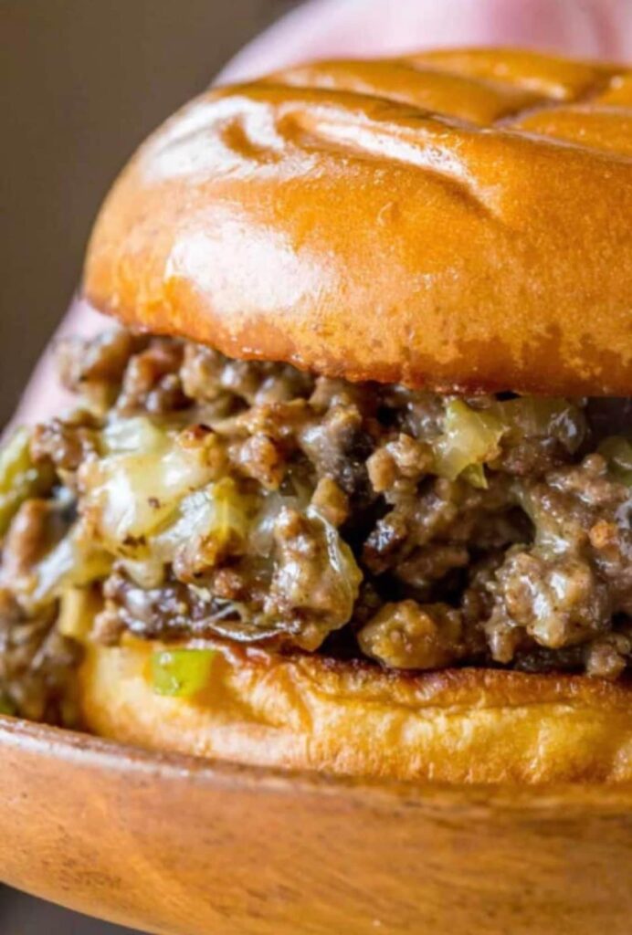 Philly Cheese Steak Sloppy Joes