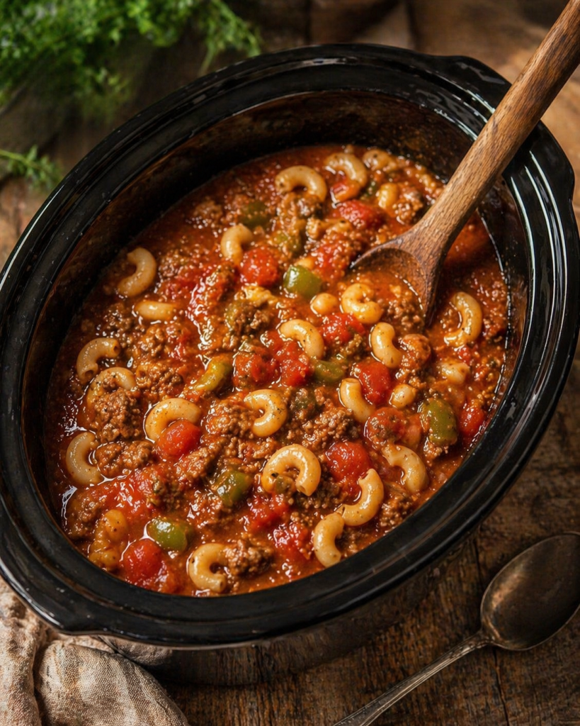 Crockpot Goulash Recipe 
