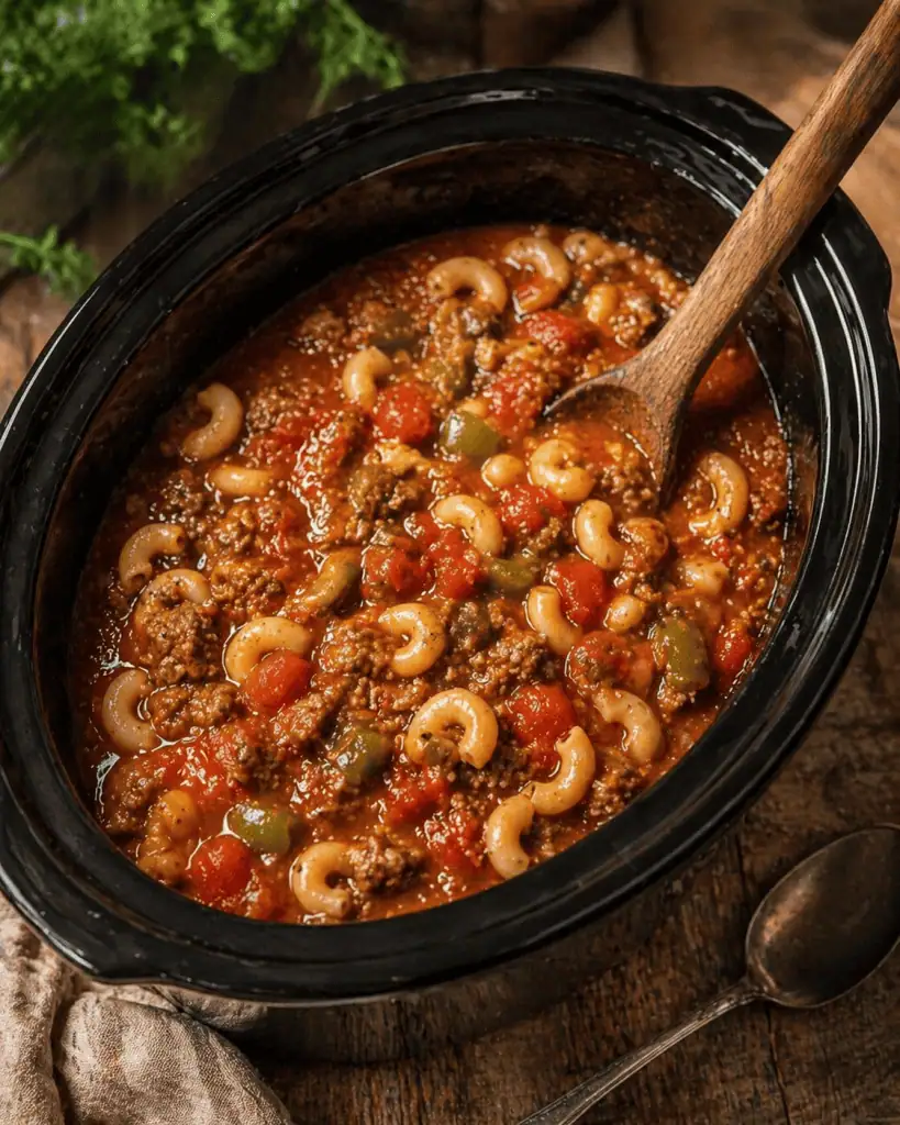 Crockpot Goulash Recipe