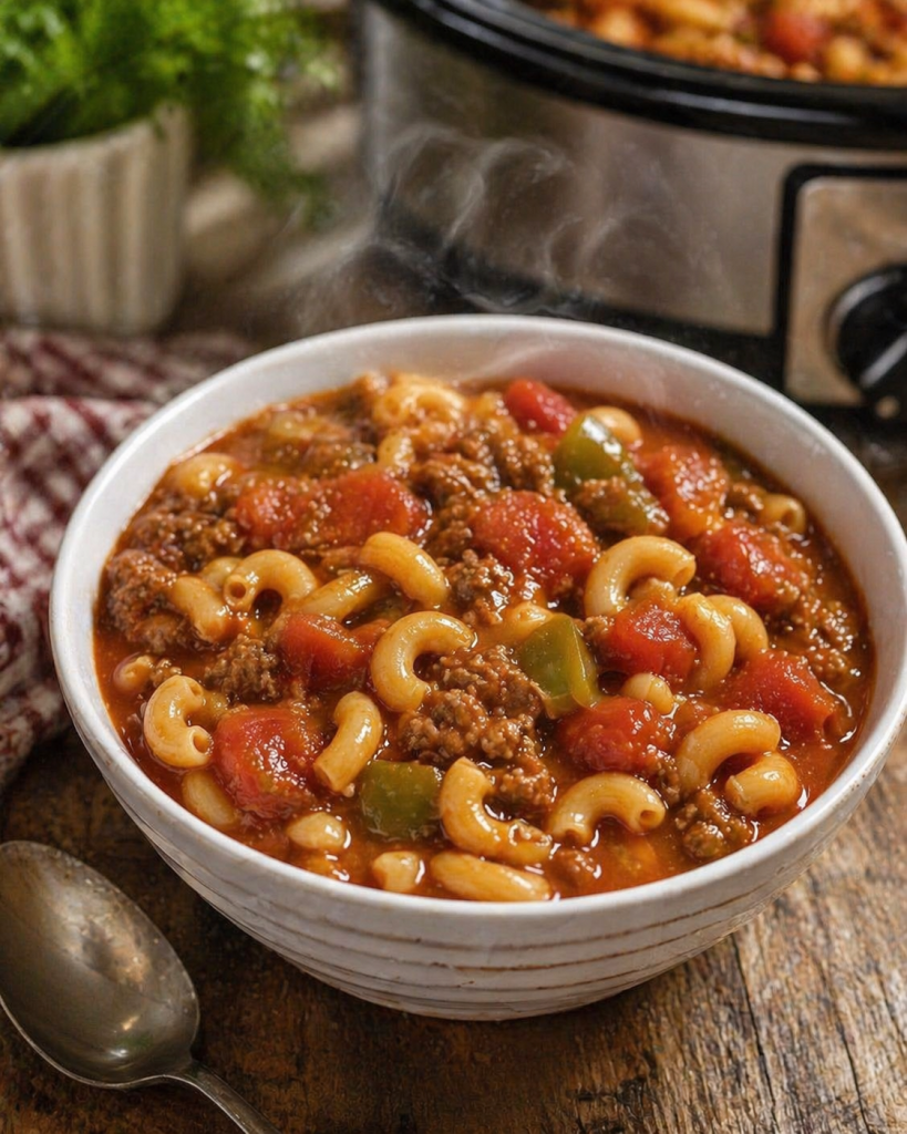 Crockpot Goulash Recipe 