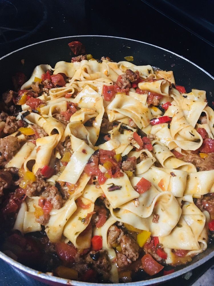 Italian Drunken Noodles