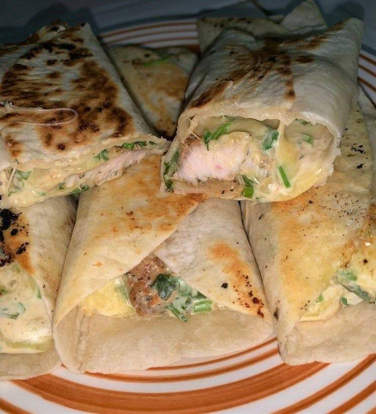 Ranch Chicken Wraps