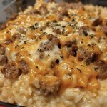 Cheesy Ground Beef and Rice Casserole