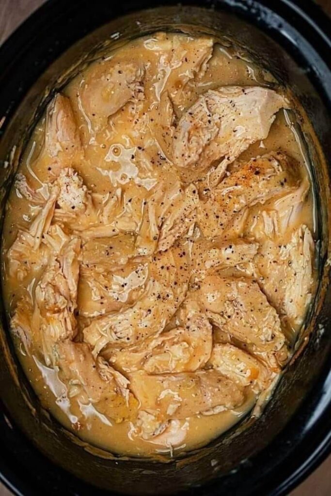 Slow Cooker Chicken and Gravy