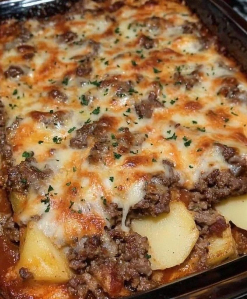 MEAT AND POTATO CASSEROLE