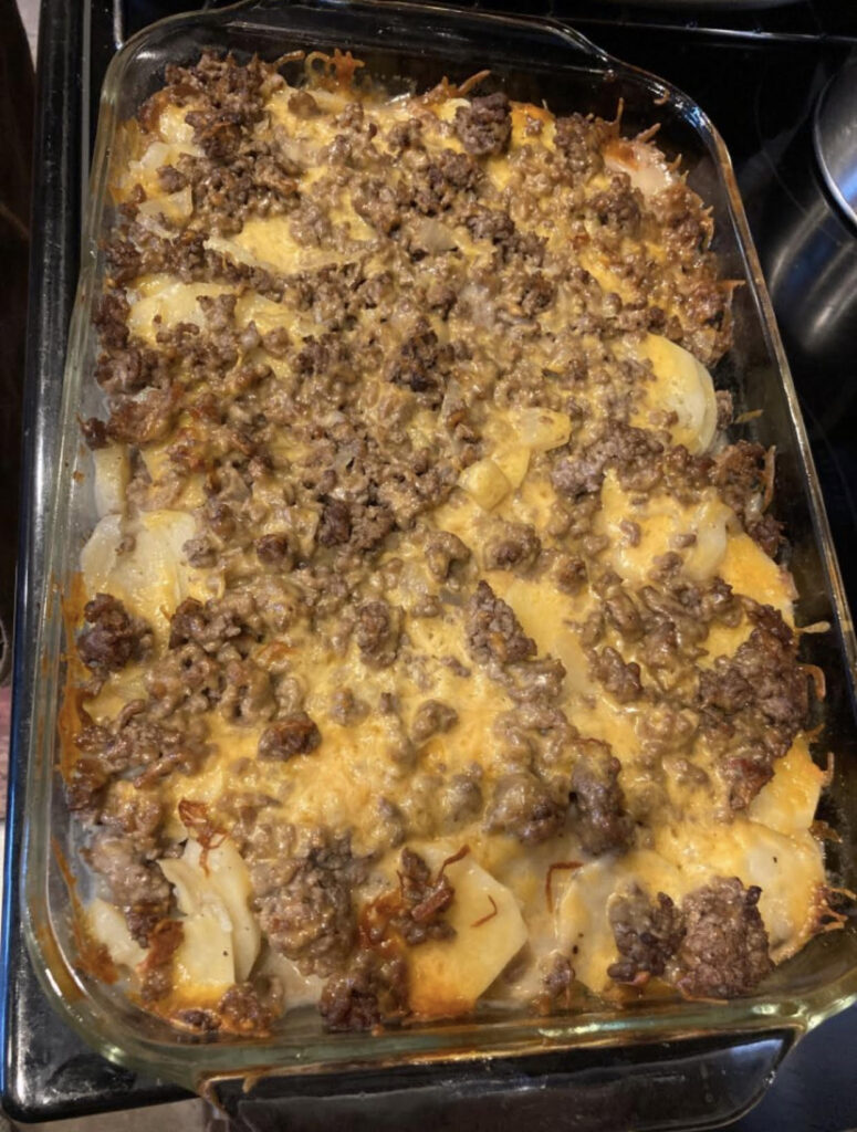 MEAT AND POTATO CASSEROLE