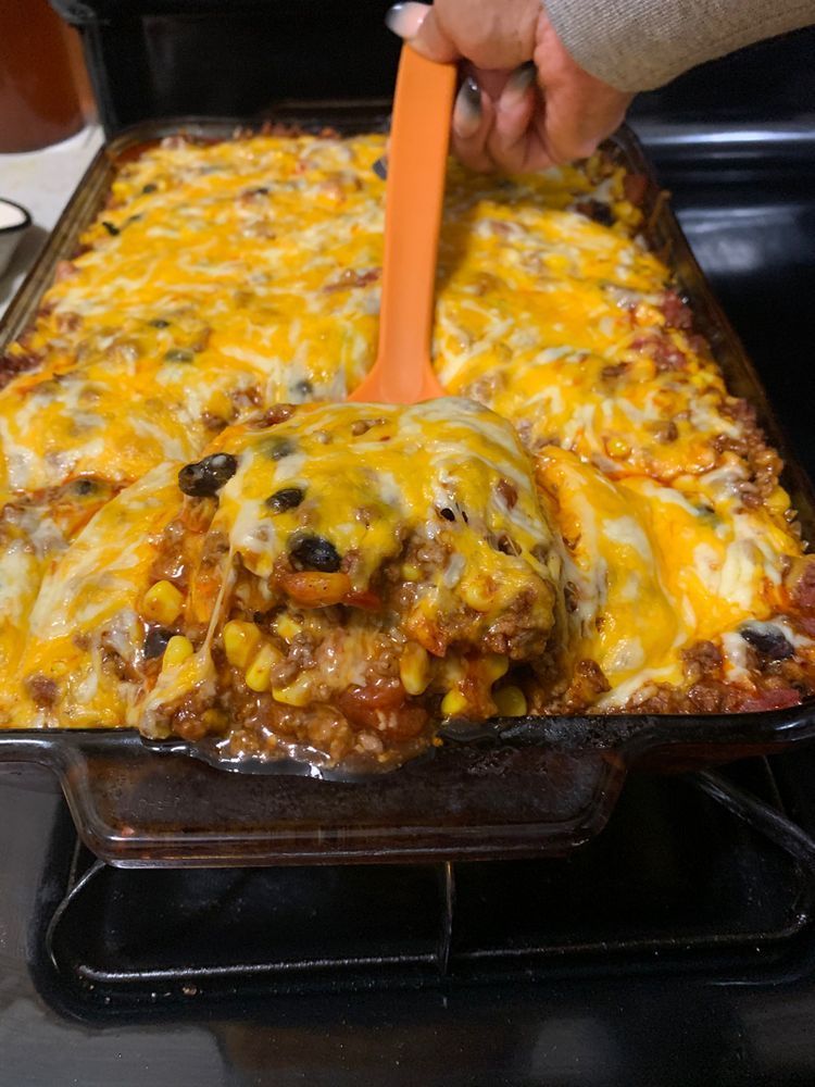 THROW TOGETHER MEXICAN CASSEROLE