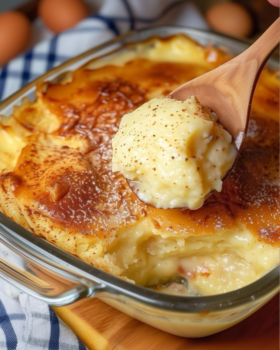 Amish Baked Custard