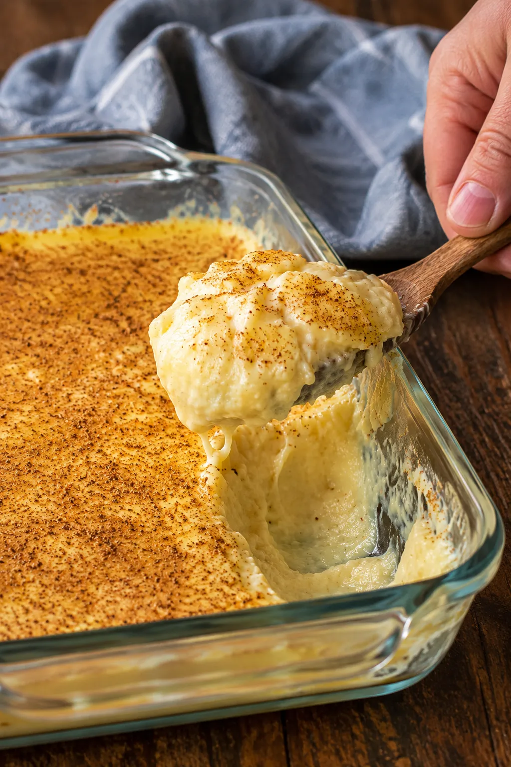 Amish Baked Custard
