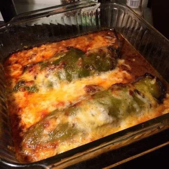 Baked Chili Rellanos