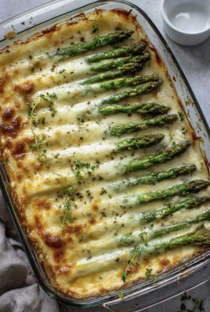 Cheesy Asparagus Casserole
