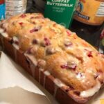 Cranberry Orange Bread with Simple Glaze