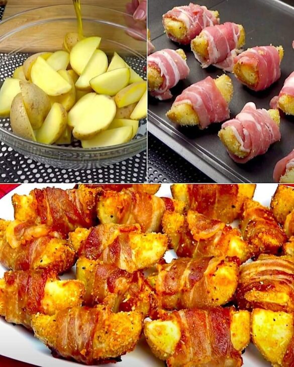 Wrapped potato with bacon - All We Cook