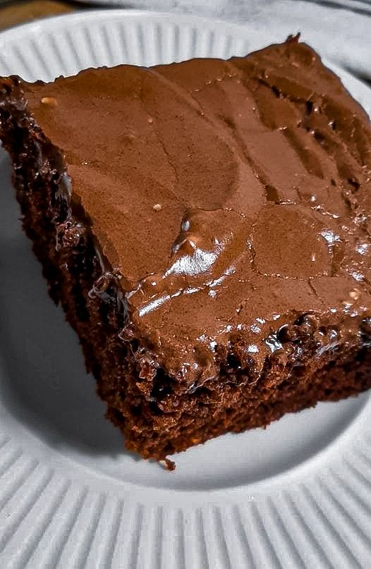 Chocolate Depression Cake 