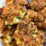 Cheesy Chicken Fritters