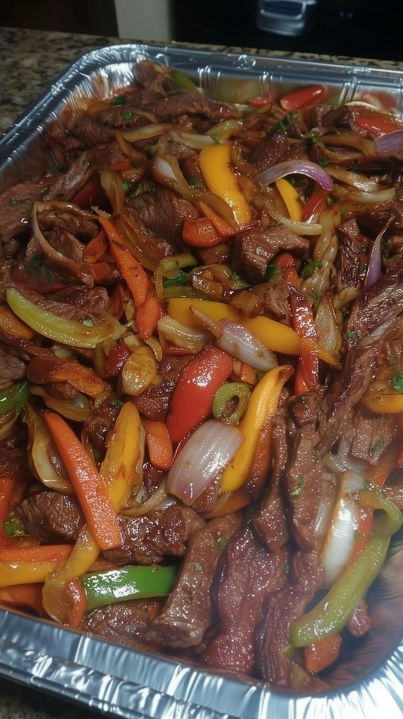 Spicy Steak Fajitas