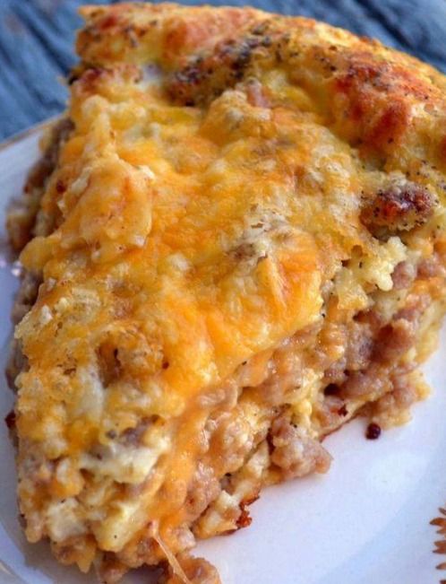 Monterey Sausage Pie
