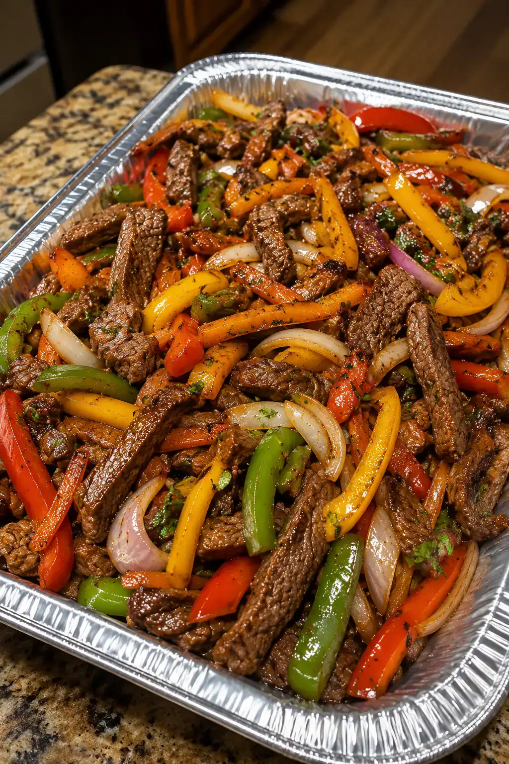 Act as an expert Food Blogger and SEO Specialist writing for a premium food blog (Allwecook). I need you to write a brand-new, highly engaging, and SEO-optimized recipe post for [Spicy Steak Fajitas ]. Here is the raw data for the recipe: Ingredients: > [2 pounds sirloin steak, cut into thin strips 1 red bell pepper thinly sliced 1 yellow bell pepper thinly sliced 1 green bell pepper thinly sliced 1 large yellow onion, thinly sliced 1 tablespoon lime juice ½ teaspoon chili powder ⅛ teaspoon cayenne pepper 2 minced garlic cloves 2 cups Mexican blend cheese, grated 6 to 8 tortillas ] Instructions: > [In a zip lock bag, place the sliced steak, spices, lime juice and olive oil Seal bag, shake to coat steak pieces Add the peppers and onions to the bag and close the bag Shake the bag again to coat the vegetables Add 1 tablespoon of olive oil to a skillet and add the ingredients from the bag to the heated skillet. Cook until the vegetables are just tender and the steak is done. Serve with warm tortillas, sprinkle with grated cheese and your choice of optional toppings ] Your Main Goals: Maximize Ad Real Estate (High RPM): Use extremely short paragraphs (strictly 1 to 2 sentences maximum per paragraph) to allow ad scripts to inject banners naturally. Boost SEO: Use natural LSI keywords and organize the content with clear H2 and H3 tags. Zero Fluff: Aim for 700-1300 words in the main body by providing ACTUAL value, culinary science, and helpful tips, not personal stories. CRUCIAL RULE: Do NOT write the step-by-step cooking instructions or the exact ingredient list with measurements in the main body text. Save them EXCLUSIVELY for the "Recipe Card" section at the very end. Required Content Structure (Please follow exactly): [Part 1: The Main Blog Post] Catchy Introduction: Welcome to Allwecook! Write a strong hook explaining why this dish is amazing, who it's for, and when to serve it. [H2] Why This Recipe Works: Explain the flavor profile, textures, and why the cooking method makes it successful. [H2] Key Ingredient Notes: Discuss 3-4 main ingredients and why they are important (NO exact measurements here). [H2] Easy Substitutions & Variations: Provide options for missing ingredients or dietary swaps. [H2] Pro Tips for Success: Give 3 actionable tips (based on my provided instructions) to ensure the reader gets perfect results. [H2] Storage and Reheating: How long does it last? Fridge/freezer instructions, and the best way to reheat it without ruining the texture. [H2] Frequently Asked Questions (FAQ): Create and answer 2-3 logical questions a reader might have about this specific recipe. [Part 2: The Recipe Card Format] (Output this section clearly separated at the end, formatted so I can easily copy/paste it into my WordPress recipe plugin) Recipe Title: > * Description: (A short 2-sentence summary) Ingredients List: (Format cleanly with exact measurements based on my input) Step-by-Step Instructions: (Format cleanly as numbered steps based on my input) Recipe Notes: (Add one final pro-tip for the recipe card)