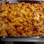 Chicken Bacon Ranch Tater Tot Casserole