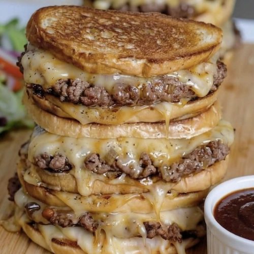 Patty Melts with Secret Sauce