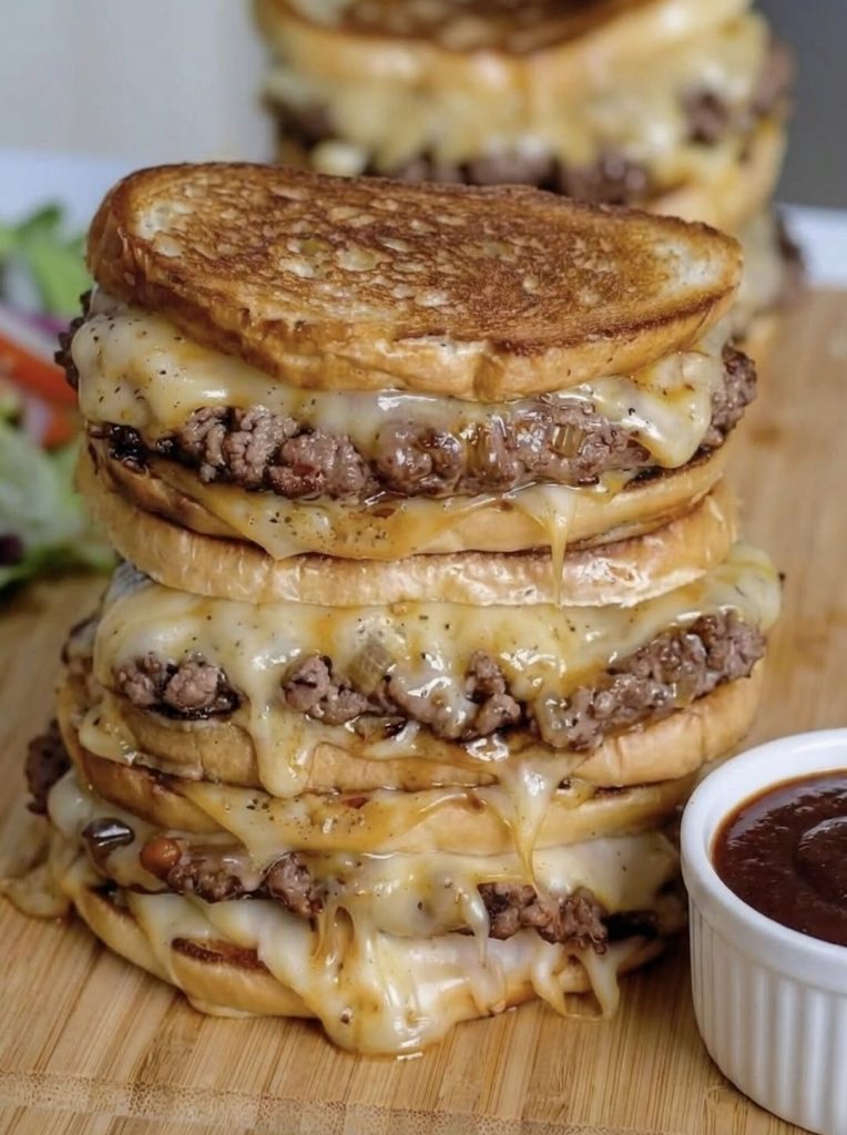 Patty Melts with Secret Sauce