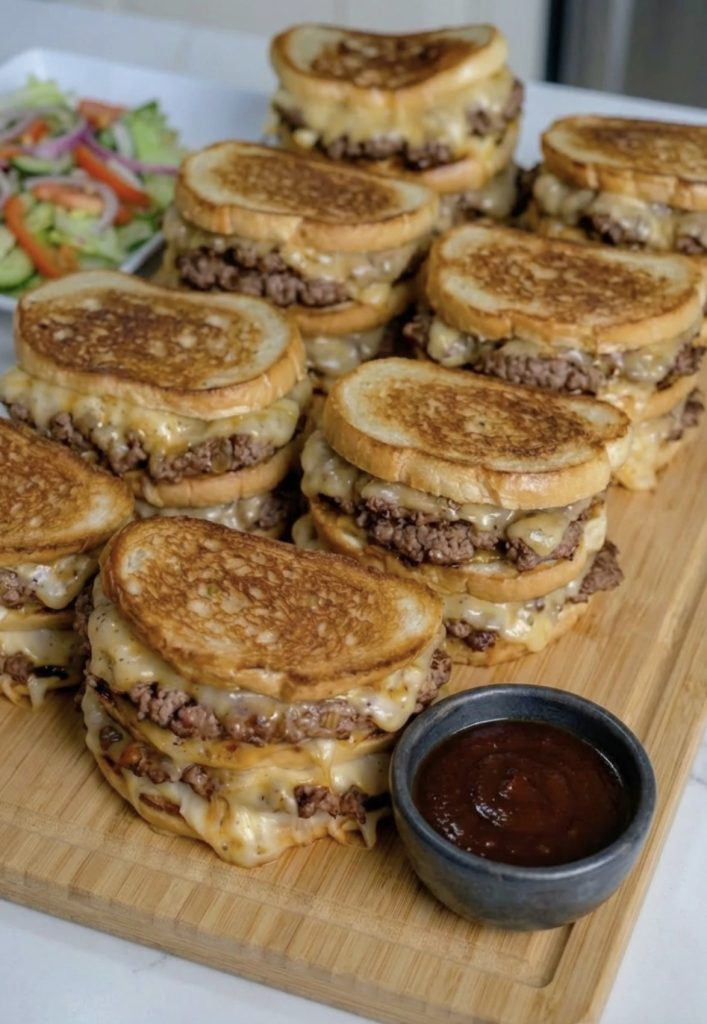 Patty Melts with Secret Sauce