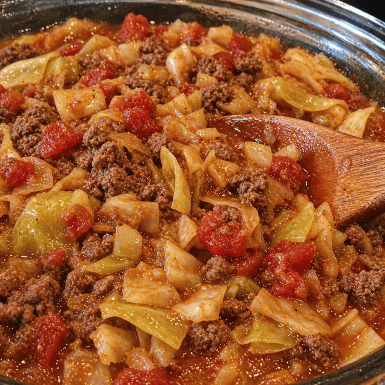 Unstuffed Cabbage Rolls