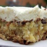 Pineapple Pecan Cake With Cream Cheese Frosting