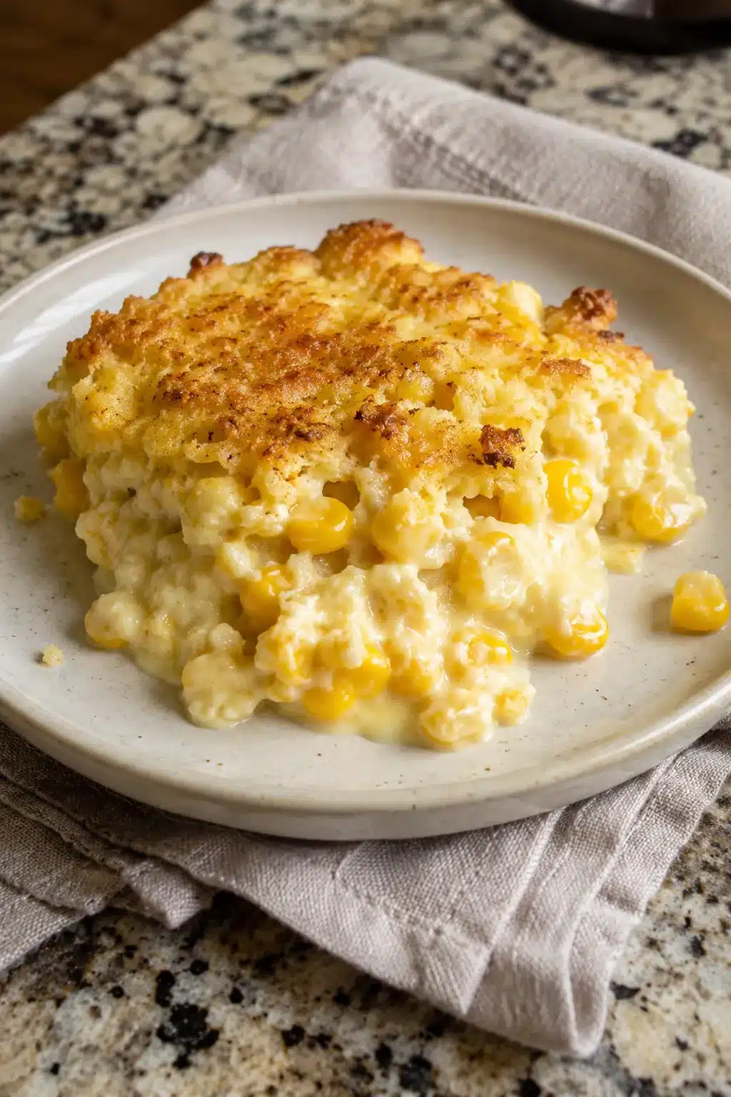 Cream Cheese Corn Casserole