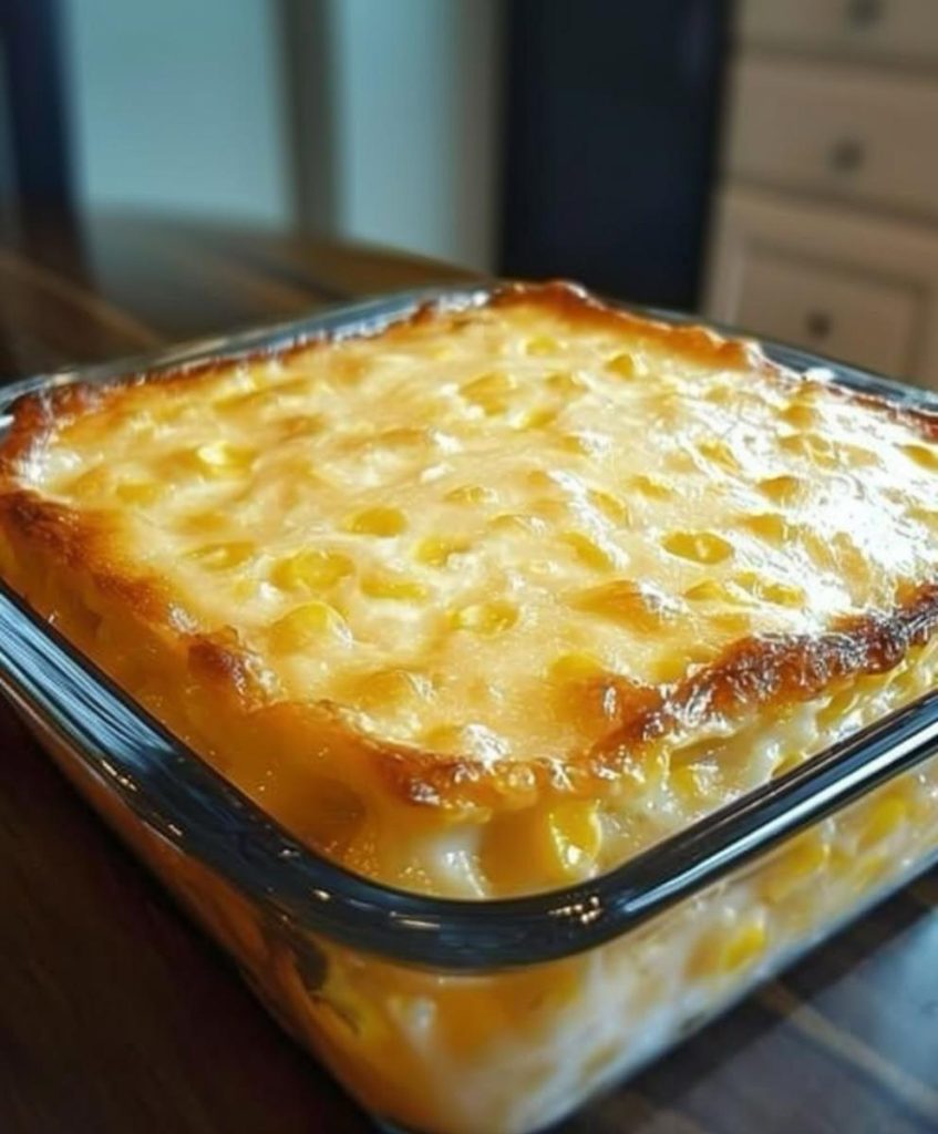 CREAM CHEESE CORN CASSEROLE