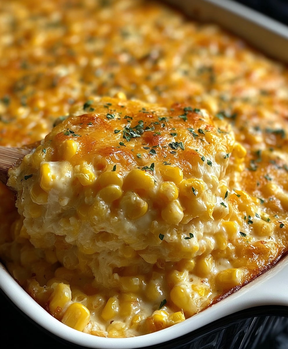 Cream Cheese Corn Casserole