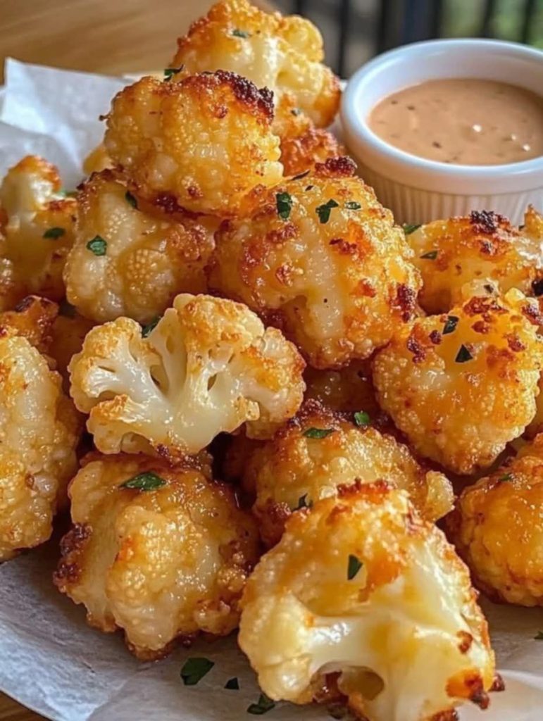Crispy Roasted Cauliflower
