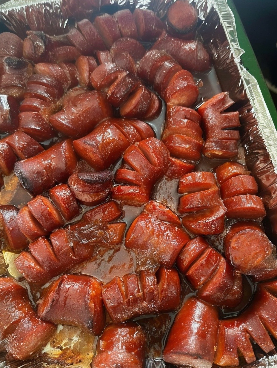Candied Kielbasa Bites