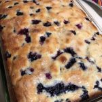 Blueberry Buttermilk Breakfast Cake
