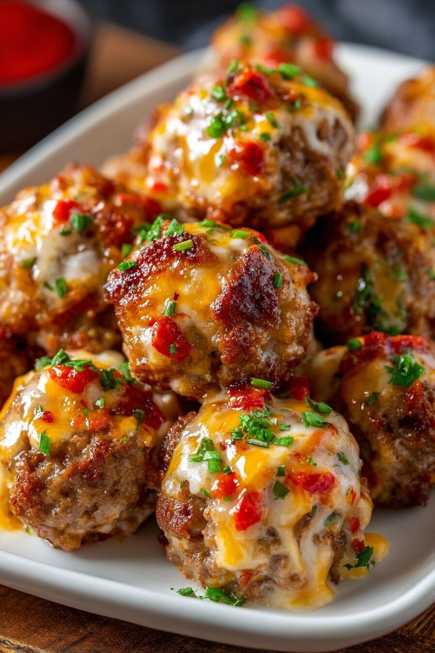 Cream Cheese Sausage Balls