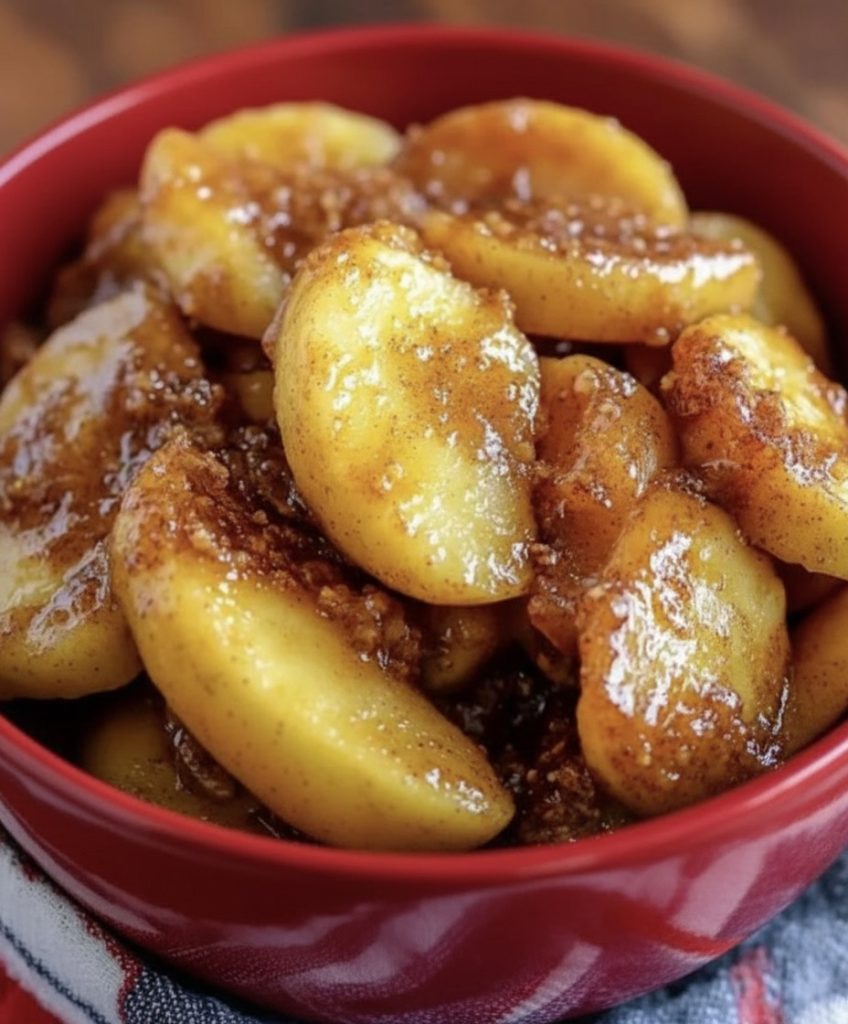 Slow Cooker Cracker Barrel Fried Apples 