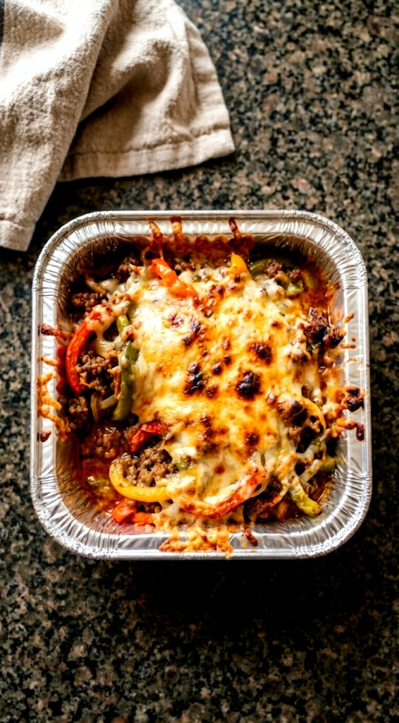 Low Carb Crustless Pizza Bowl