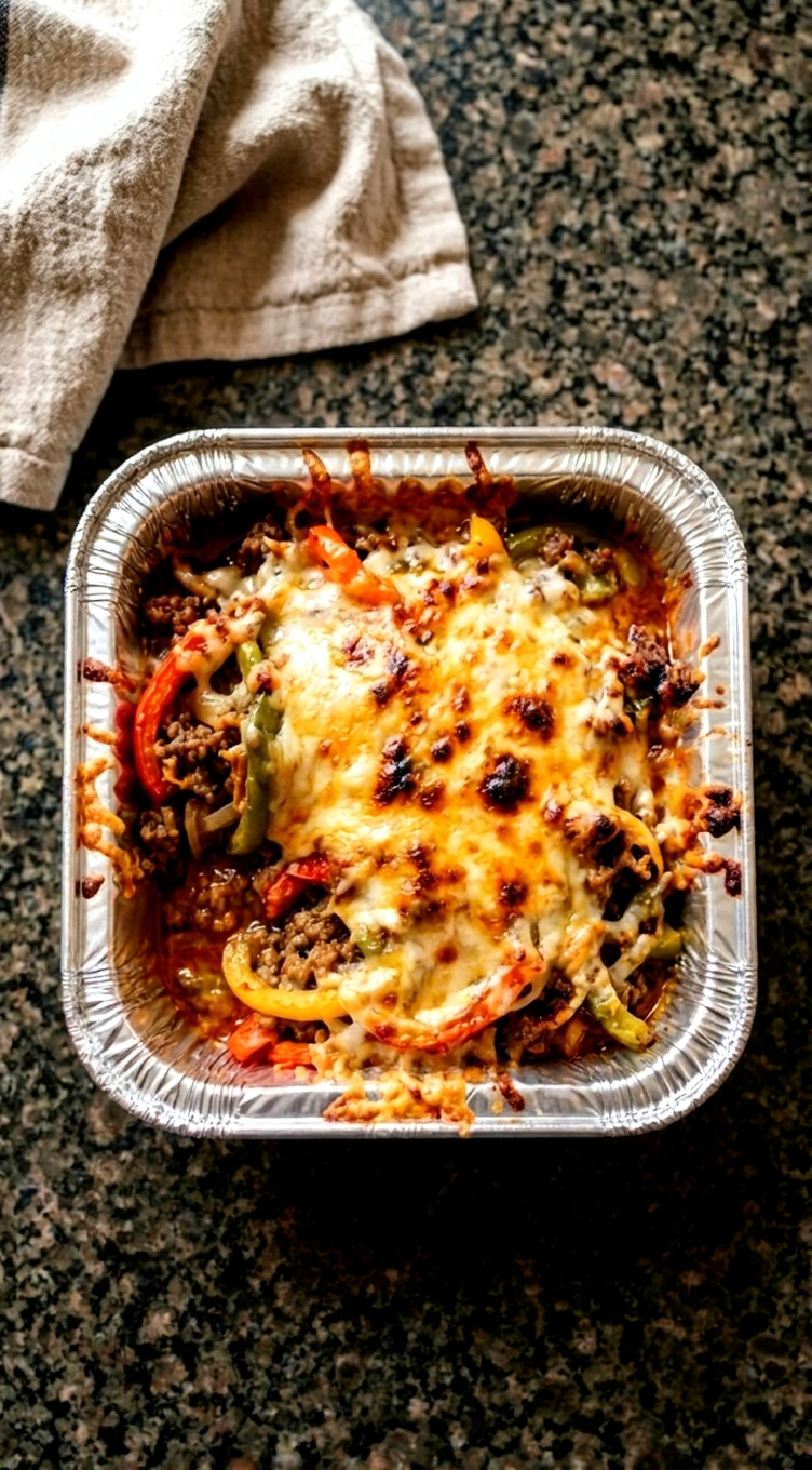 Low Carb Crustless Pizza Bowl