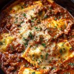 Crockpot Ravioli Casserole