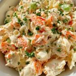 Creamy Seafood Salad with Imitation Crab