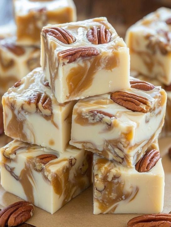 White Chocolate Caramel Fudge
