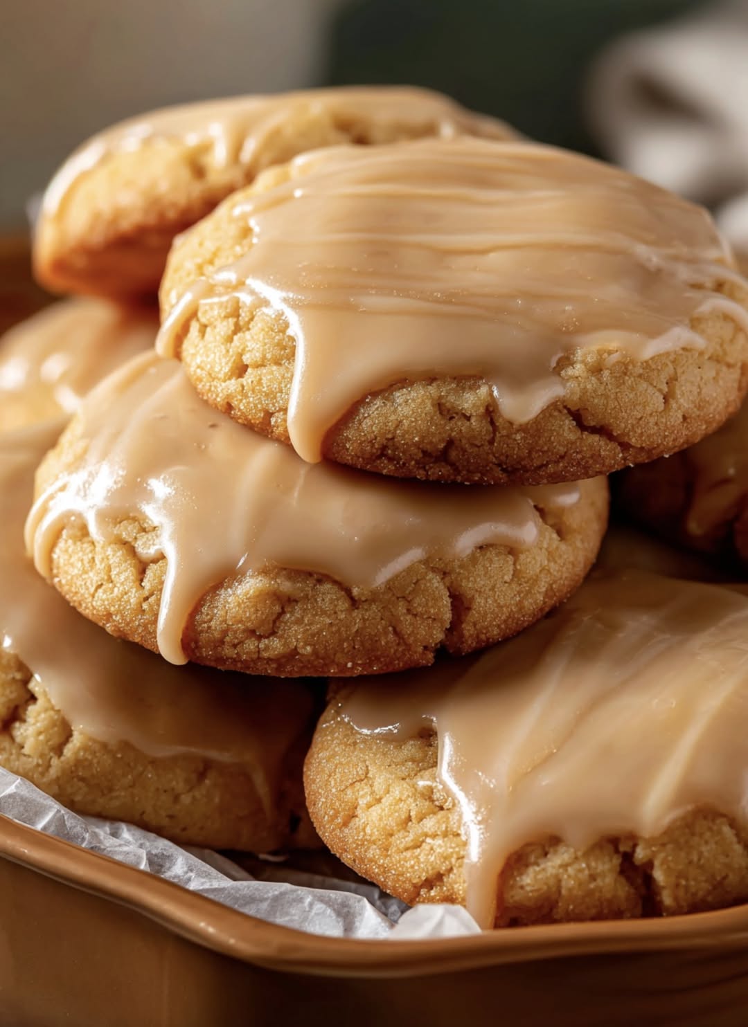 Maple Cookies with Maple Icing