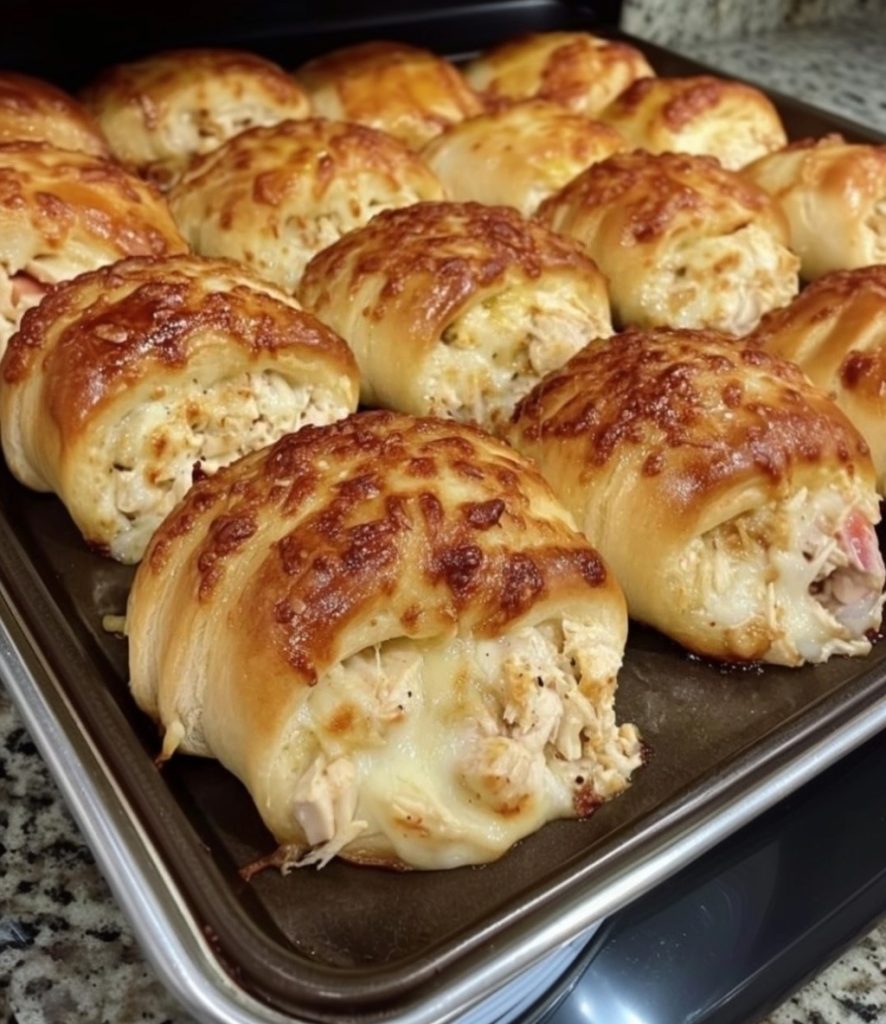 Crescent and Chicken Roll-ups