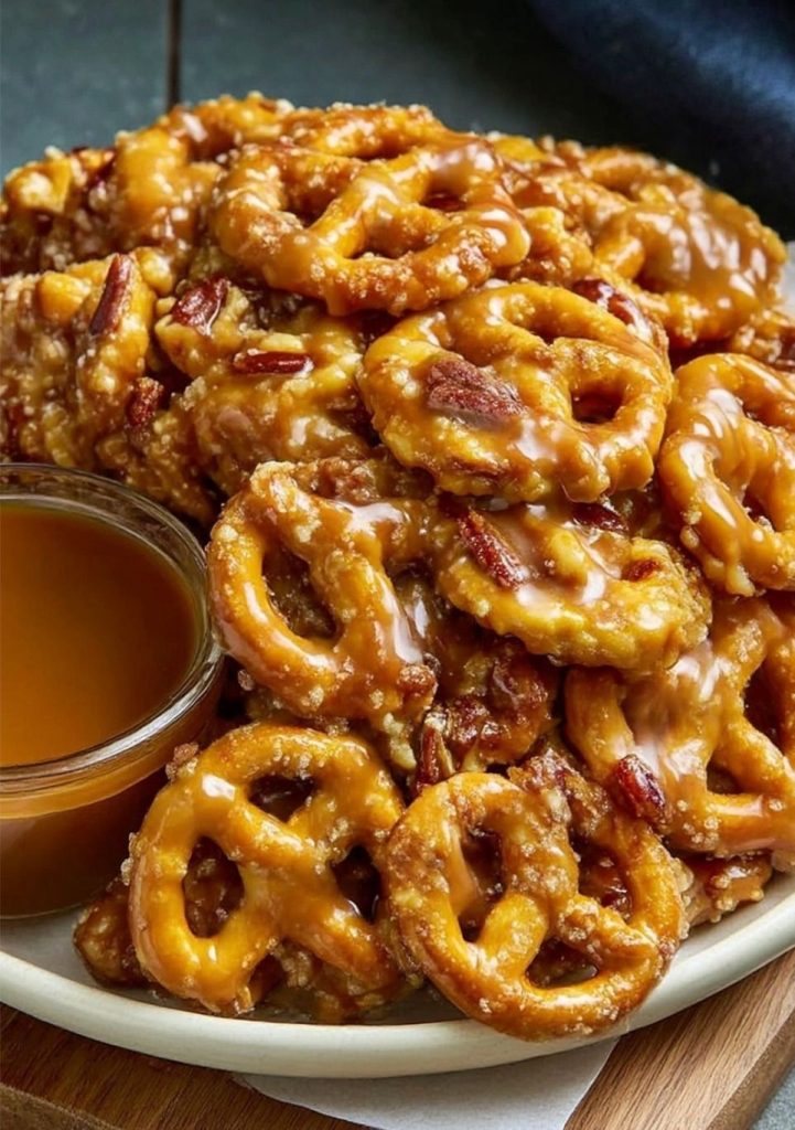 Butter Toffee Pretzels