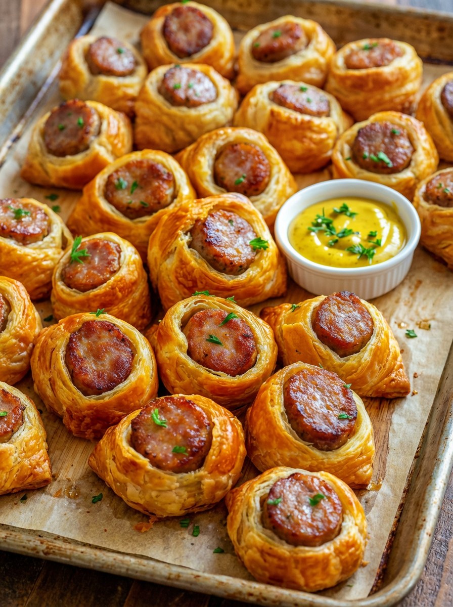 Kilted Sausage Bites
