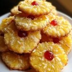 Pineapple Upside Down Sugar Cookies
