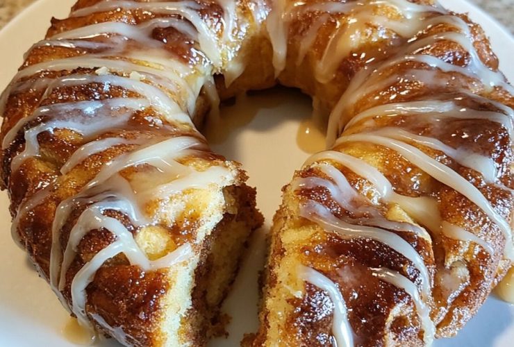 Hawaiian Roll Bundt Cake